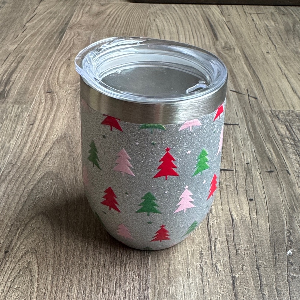 Festive Tumbler with Lid